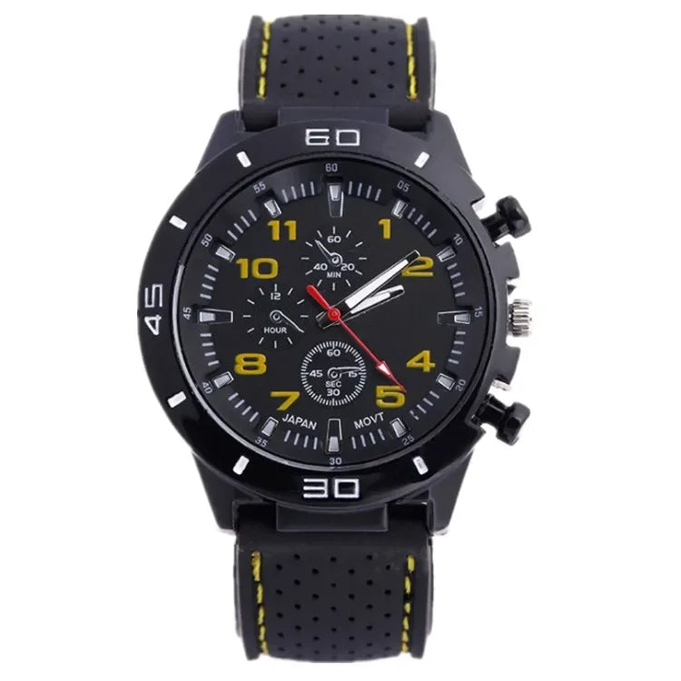 Relojes de cuarzo con fecha a la moda de lujo para hombre, reloj de pulsera deportivo con cronógrafo para hombre, reloj Hodinky Masculino
